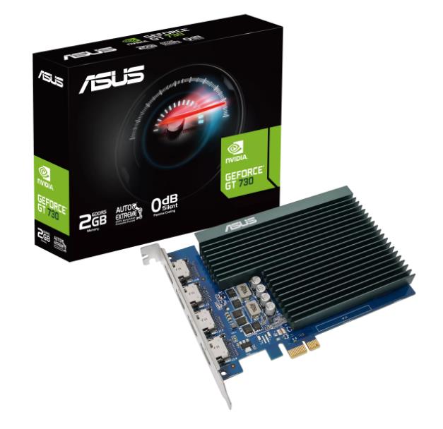 ASUS GeForce GT 730 2GB DDR5 4xHDMI video karte