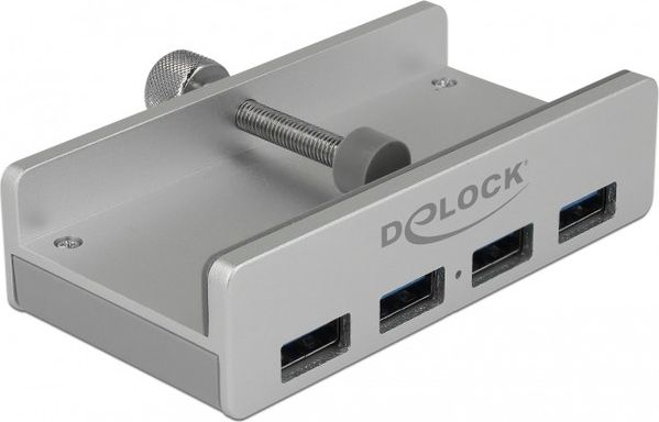 HUB USB Delock 4x USB-A 3.0 (64046) 64046 (4043619640461) USB centrmezgli