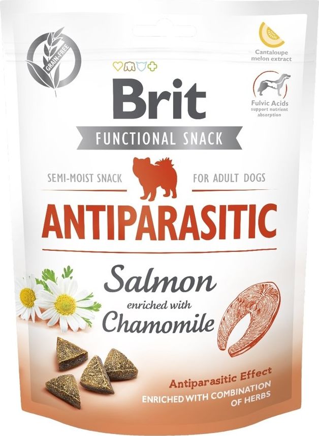 Brit Care dog functional snack antiparasitic 150g 96865 (8595602540013)
