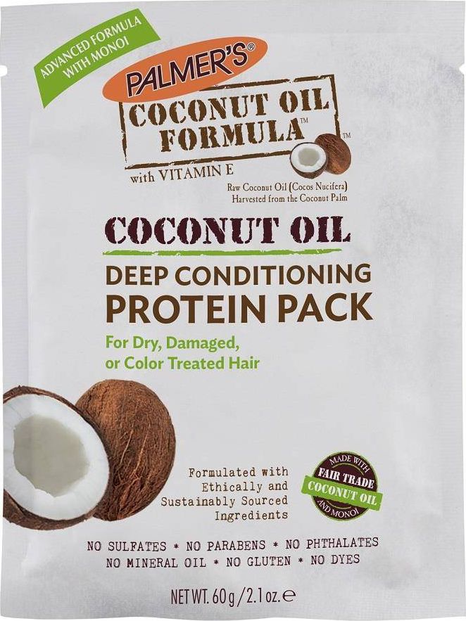 Palmer`s PALMER'S_Coconut Oil Formula Deep Conditioner Protein Pack kuracja proteinowa do wlosow z olejkiem kokosowym 60g 010181033155 (0101