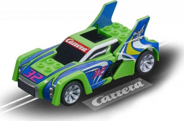Carrera Samochod do toru Build'n'Race Race Car Zielony  (GXP-798161) GXP-798161 (4007486641921)