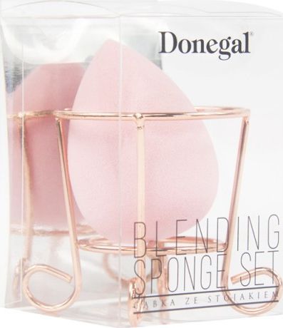 Donegal Gabka do makijazu Blending Sponge + koszyczek (4336) 1szt 274336 (5907549243361)