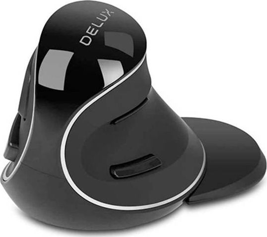 Wireless Vertical Mouse Delux M618PD BT+2.4G 4200DPI 6938820409311 Datora pele