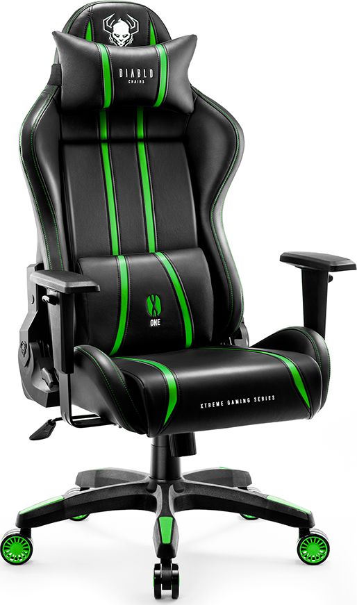 Diablo X-One 2.0 Normal Size Zielony datorkrēsls, spēļukrēsls