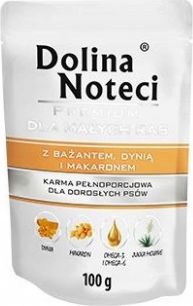 Dolina Noteci Dolina Noteci Premium z Bazantem, Dynia i Makaronem Male Rasy 100 g MS_15849 (5902921300861) barība suņiem