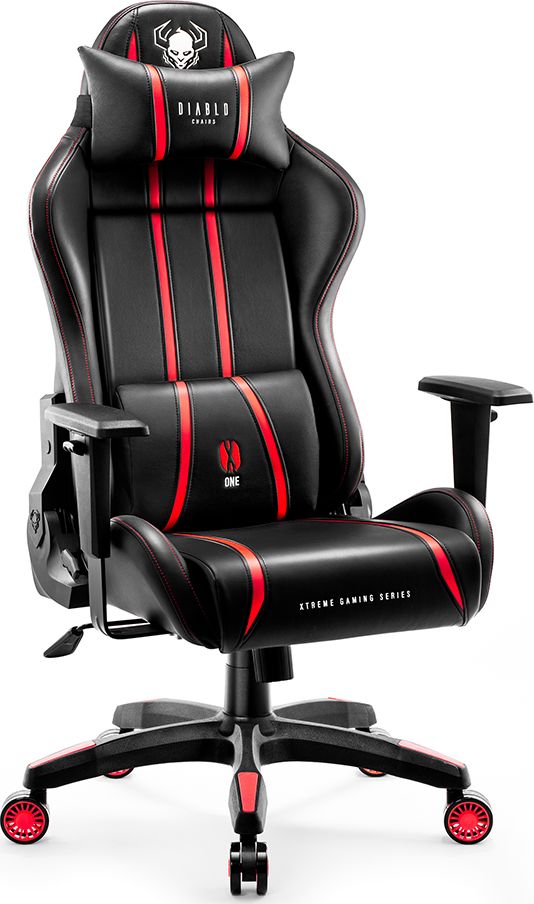 Diablo X-One 2.0 King Size Czarno-Czerwony datorkrēsls, spēļukrēsls