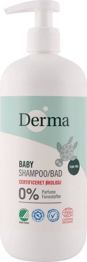 Derma Derma Eco Baby Shampoo/Bath szampon i mydlo do kapieli 500ml 5709954038125 (5709954038125) Matu šampūns