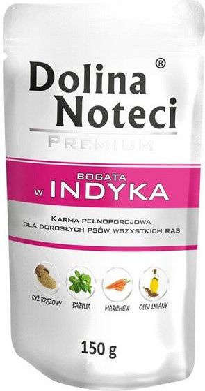 Dolina Noteci DOLINA NOTECI PIES INDYK saszetka 150g VAT006831 (5902921300700) barība suņiem