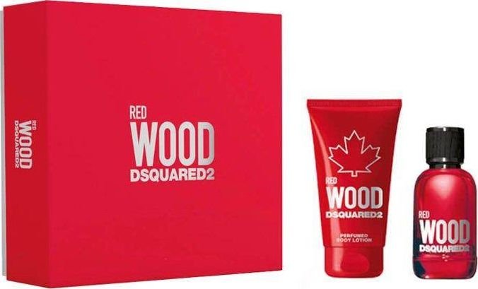 Dsquared2 Zestaw Red Wood Pour Femme EDT 100ml + BL 150ml 8011003862740 (8011003862740)