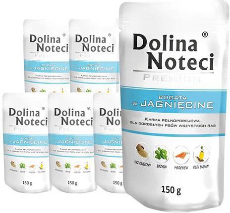 Dolina Noteci DOLINA NOTECI PIES jagniecina saszetka 150g VAT006830 (5902921300717) barība suņiem