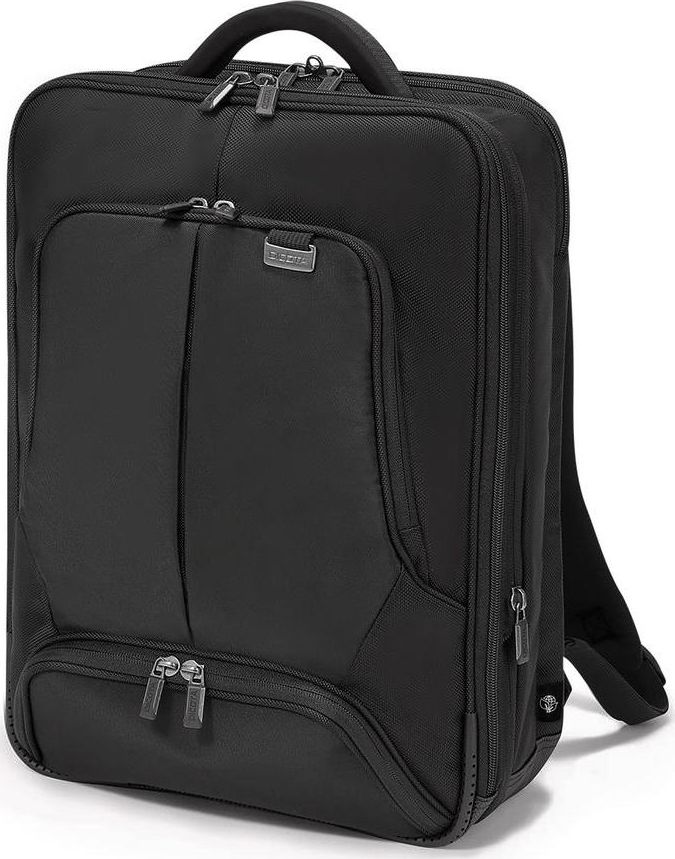 Dicota Eco Backpack PRO black 12-14.1 - D30846-RPET portatīvo datoru soma, apvalks