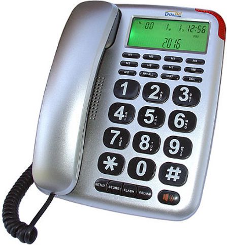 Telefon stacjonarny Dartel LJ-290 Srebrny Spr007345 (5906868453956) telefons