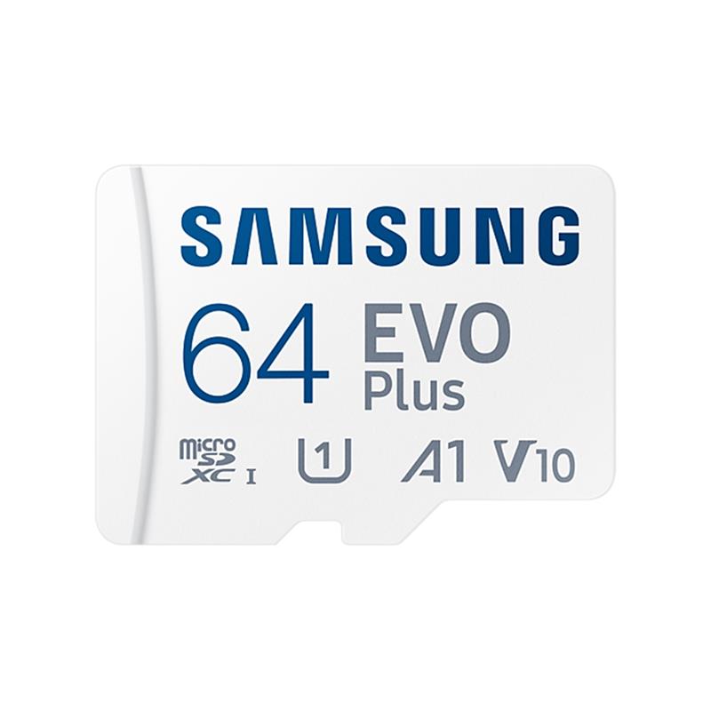 SAMSUNG EVO PLUS microSD 64GB atmiņas karte