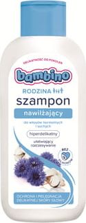 Nivea BAMBINO RODZINA-SZAMPON NAWILZAJACY 400M L 001322 (5900017079301) Matu šampūns