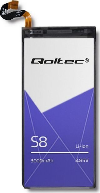 Bateria Qoltec Qoltec Bateria do Samsung S8 | 3000mAh 1_781603 (5901878521114) akumulators, baterija mobilajam telefonam