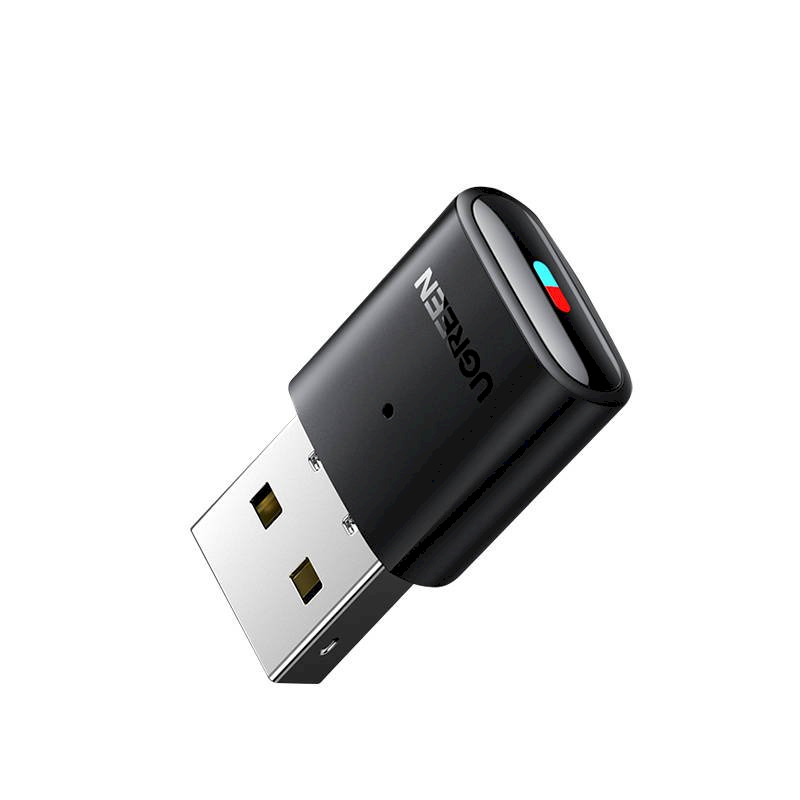 UGREEN Bluetooth 5.0 USB adapteris datoram / PS / slēdzis melns adapteris