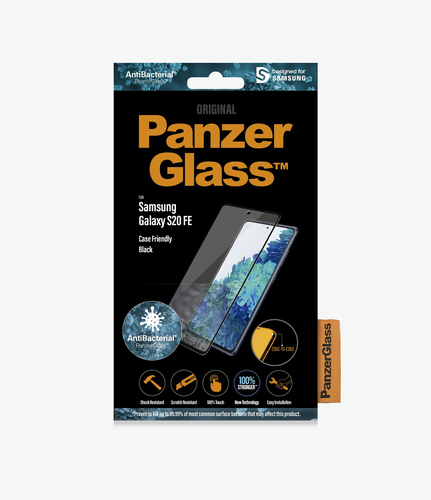 PanzerGlass Samsung Galaxy S20 FE Edge-to-Edge Anti-Bacterial aksesuārs mobilajiem telefoniem