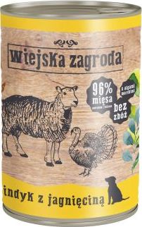 Wiejska Zagroda Indyk z Jagniecina 400 g 7061491 (5906874201466) barība suņiem