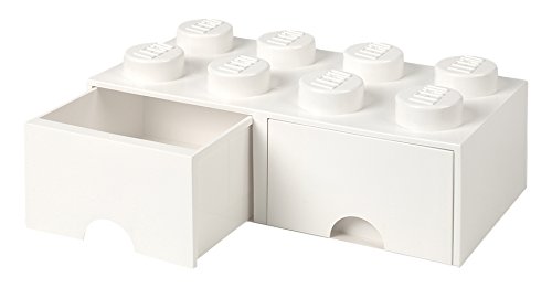 Lego Storage Box Drawer 8 White 40061735 LEGO konstruktors