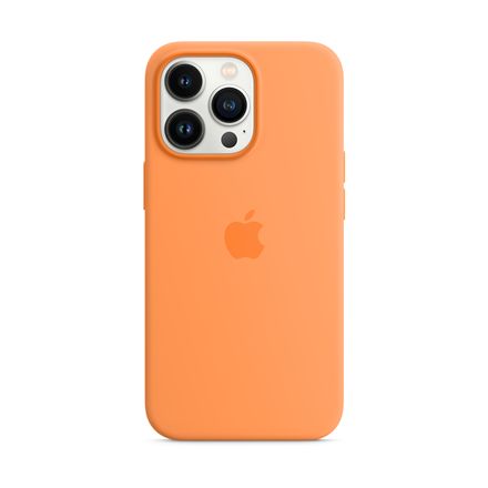 Apple iPhone 13 Pro Silicone Case with MagSafe - marigold