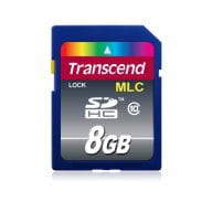 Transcend 8GB SDHC Class 10 8GB SDHC Klasse 10 Speicherkarte (TS8GSDHC10M) atmiņas karte