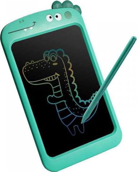 Woopie Graphic Tablet 10.5 'Dinosaur for Children to Draw Znikopis + Stylus grafiskā planšete