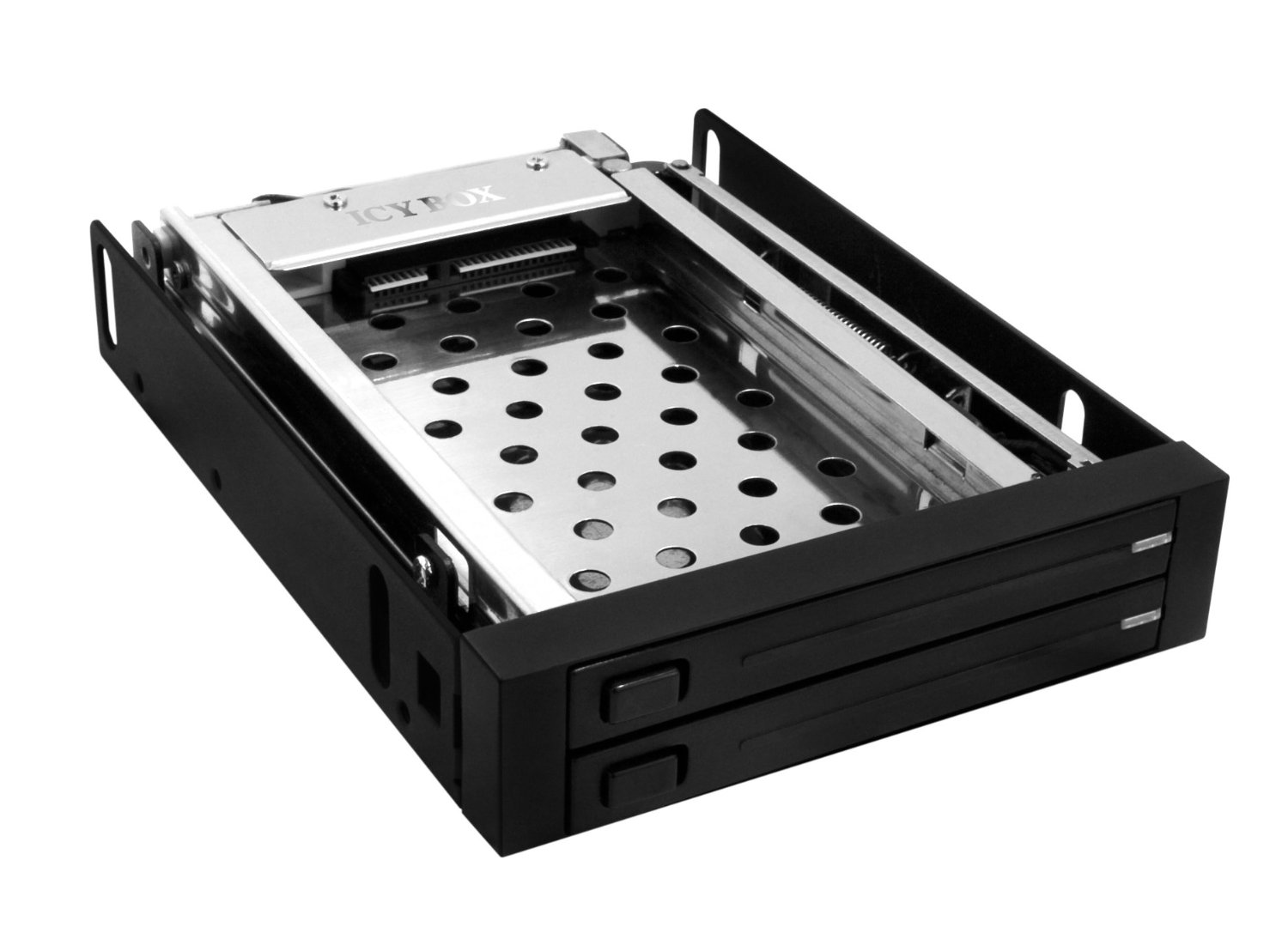 ICY BOX IB-2226StS - mobile rack 2x 2.5 inch SATA (HDD or SSD) 20904 (4250078184553) cietā diska korpuss