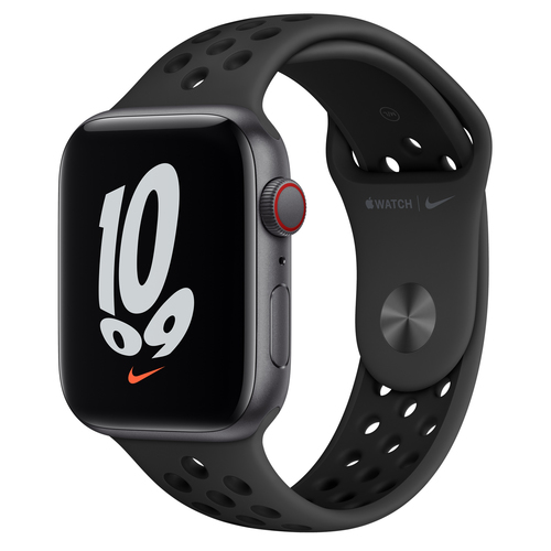 Apple Watch Nike SE GPS+Cell 44 Grey Alu Anthracite/Black Nike Viedais pulkstenis, smartwatch