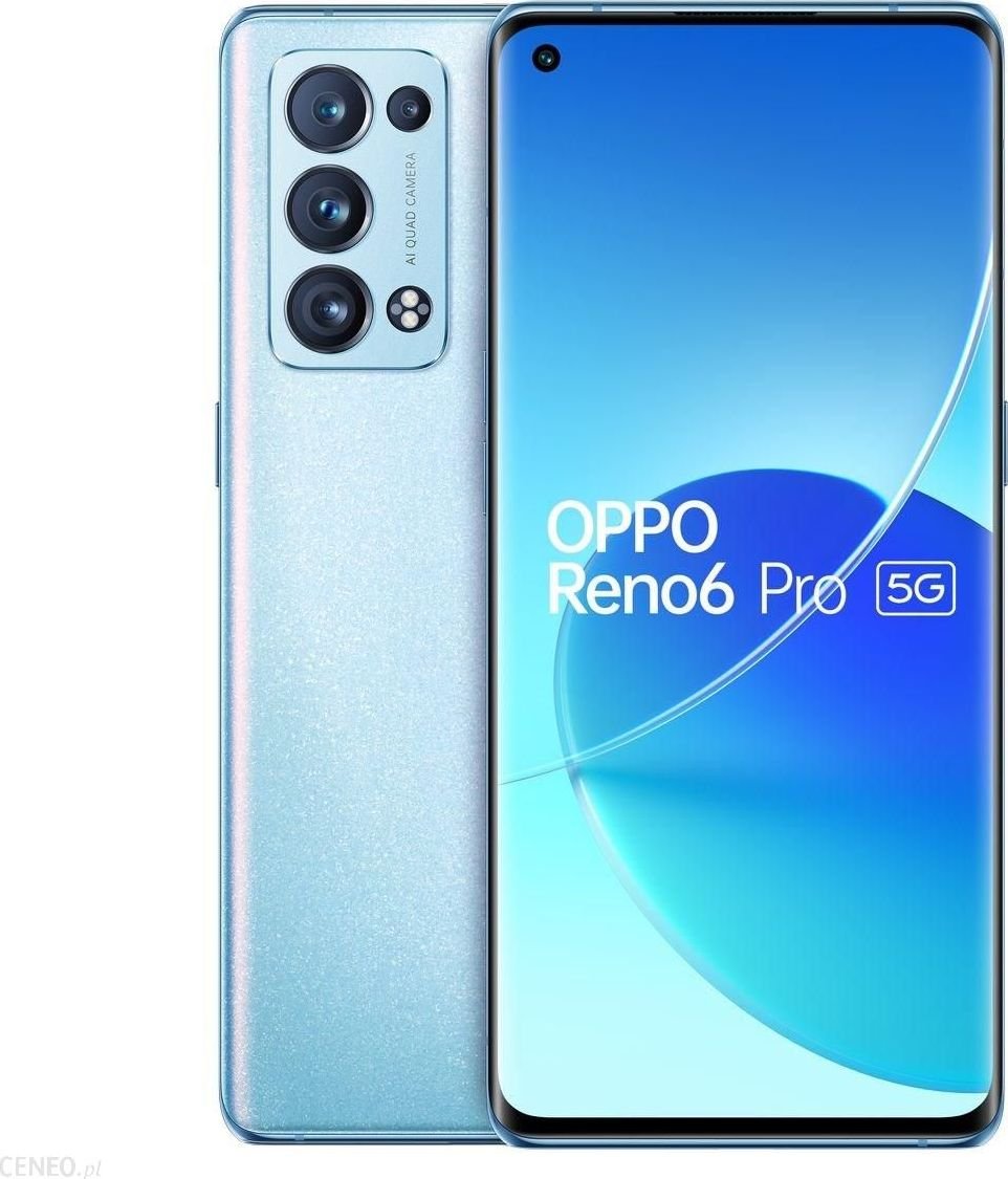 Smartfon Oppo Reno 6 5G 8/128GB Dual SIM Niebieski  (CPH2251BL) CPH2251BL Mobilais Telefons