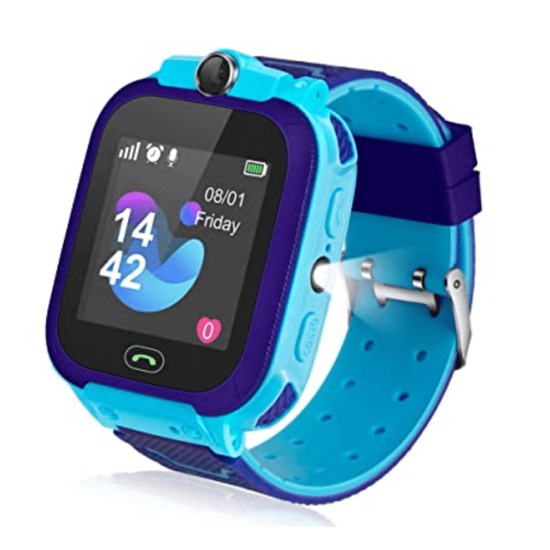 Bemi K1 See My Kid Wi-Fi / Sim GPS ekošanas Bērnu Pulkstenis ar balss zvanu čatu un Kameru Zils Viedais pulkstenis, smartwatch
