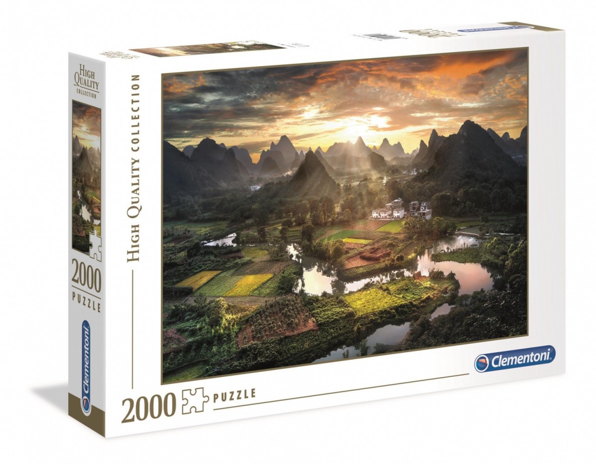 Clementoni Puzzle View of China 2000 pieces 32564 puzle, puzzle