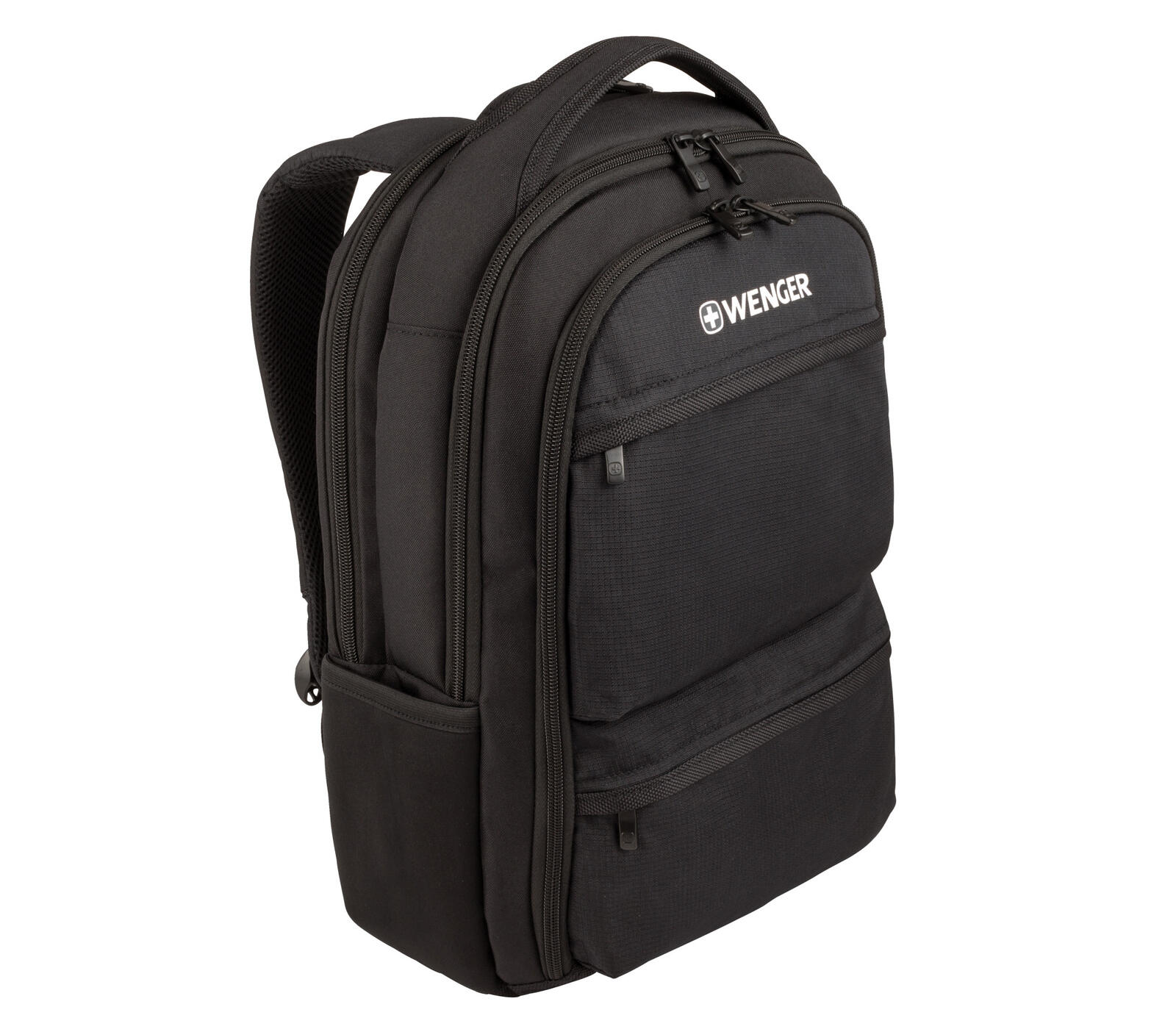 Wenger Fuse 15,6  / 40 cm Laptop Backpack black portatīvo datoru soma, apvalks