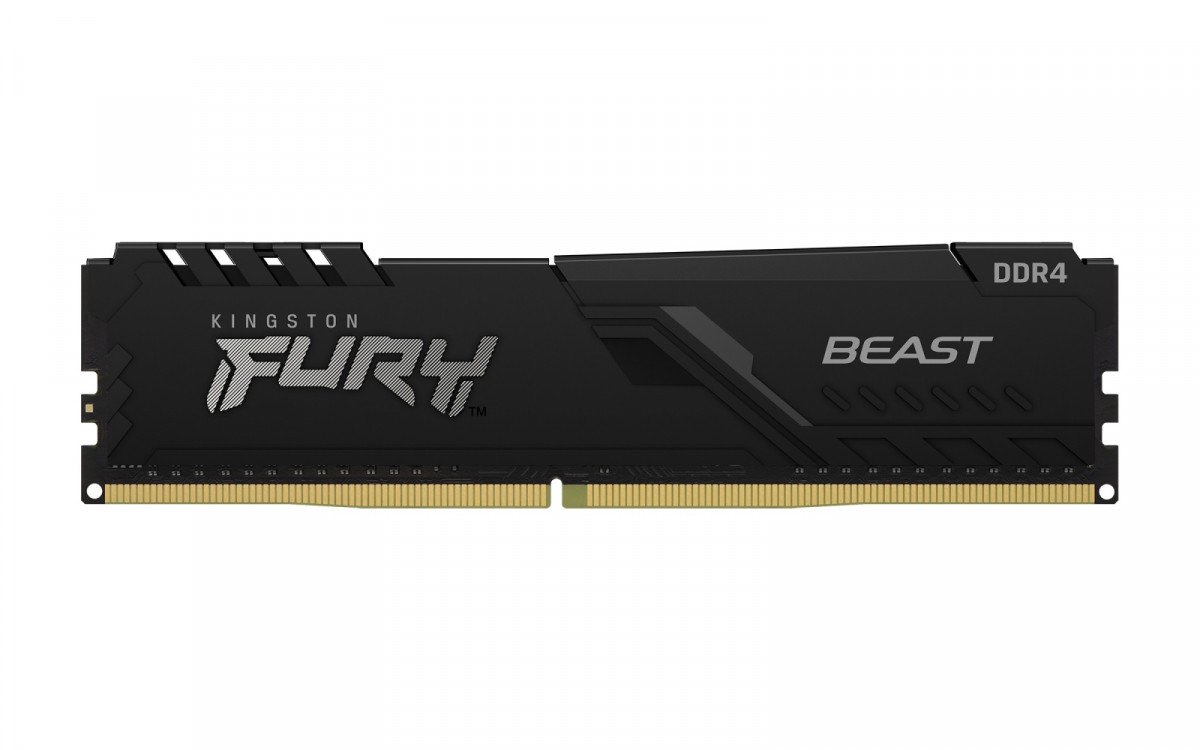 Kingston Fury Beast, DDR4, 8 GB, 2666MHz, CL16 (KF426C16BB/8) operatīvā atmiņa