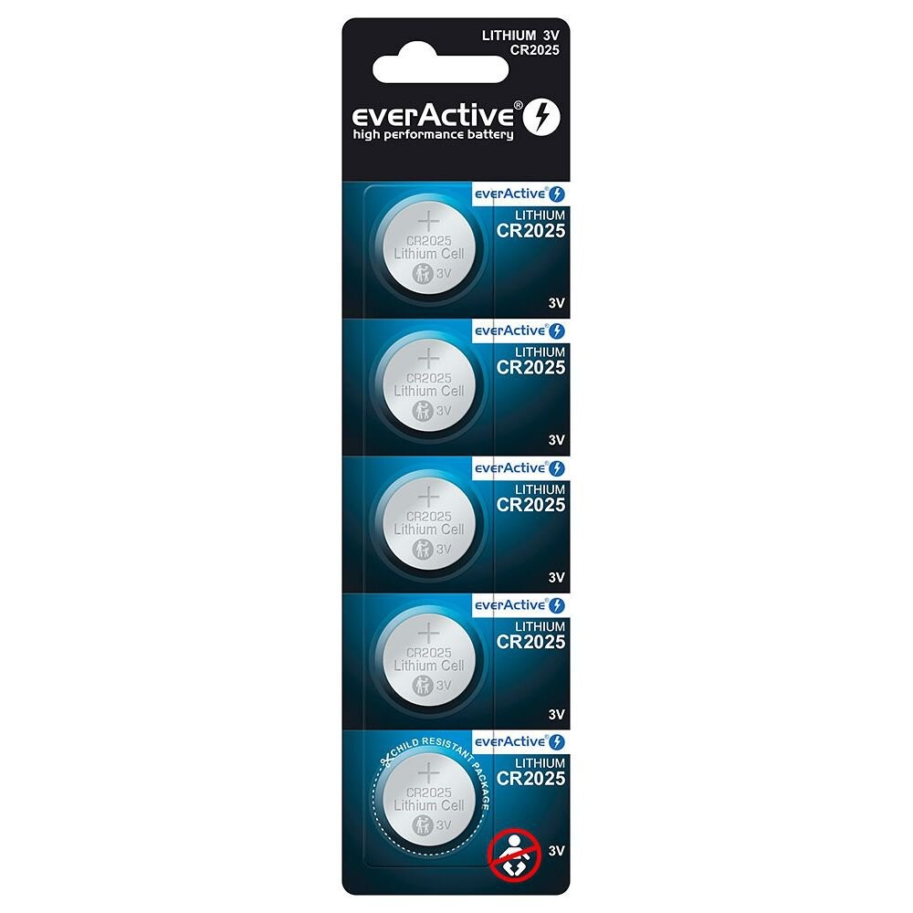 Lithium batteries everActive CR2032 - blister 5 pcs Baterija