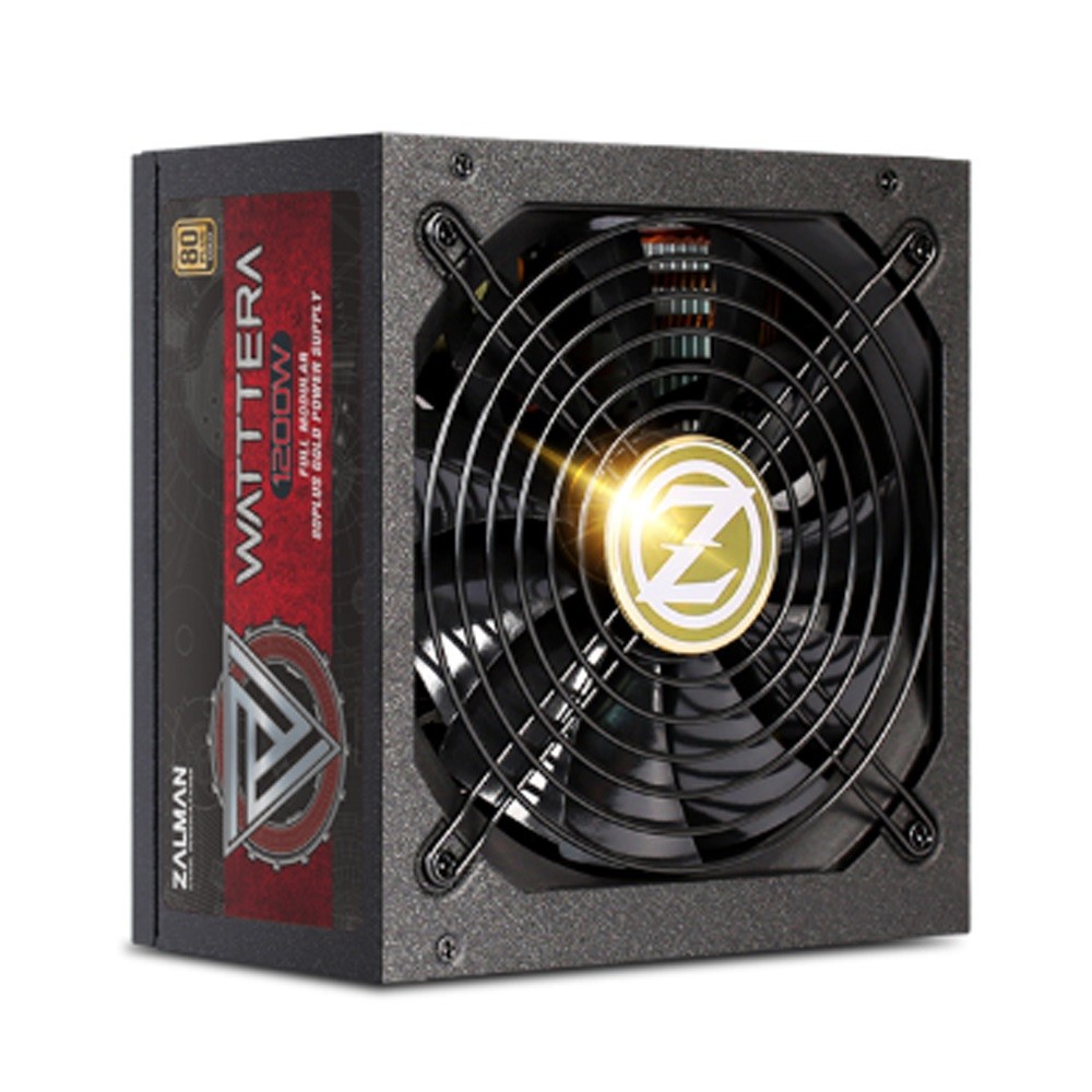 ZALMAN WATTTERA 1200W 8 0+ GOLD EU ZM1200-EBTII Barošanas bloks, PSU