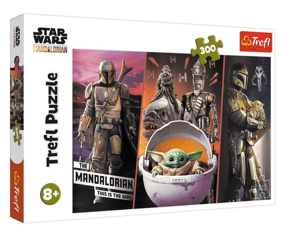 Trefl Puzzle 300el Mysterious Baby Yoda. Star Wars The Mandalorian 23002 Trefl p8 puzle, puzzle