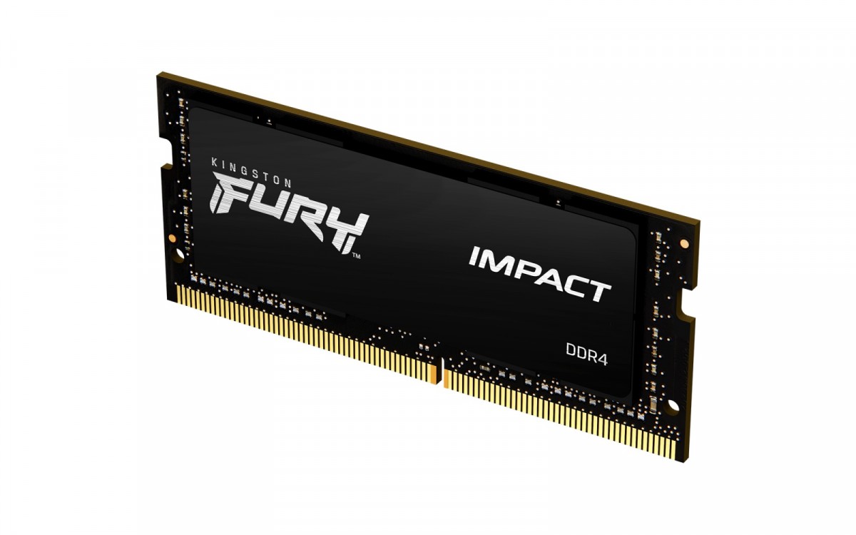 Kingston Fury Impact, SODIMM, DDR4, 32 GB, 3200 MHz, CL20 (KF432S20IB/32) operatīvā atmiņa