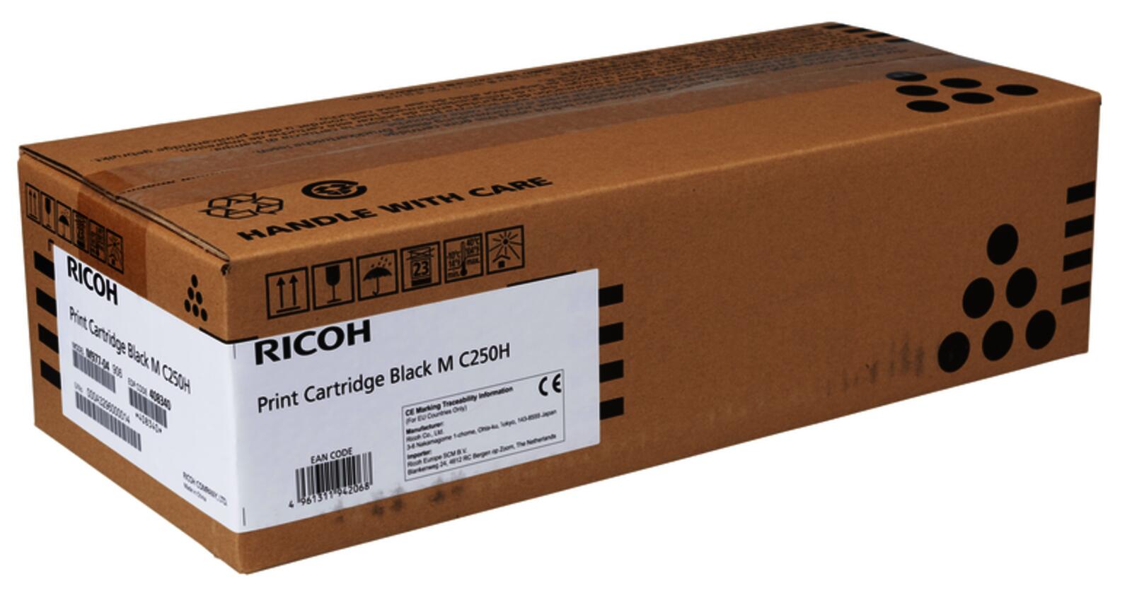 RICOH PRINT CARTRIDGE BLACK M C250 UHY