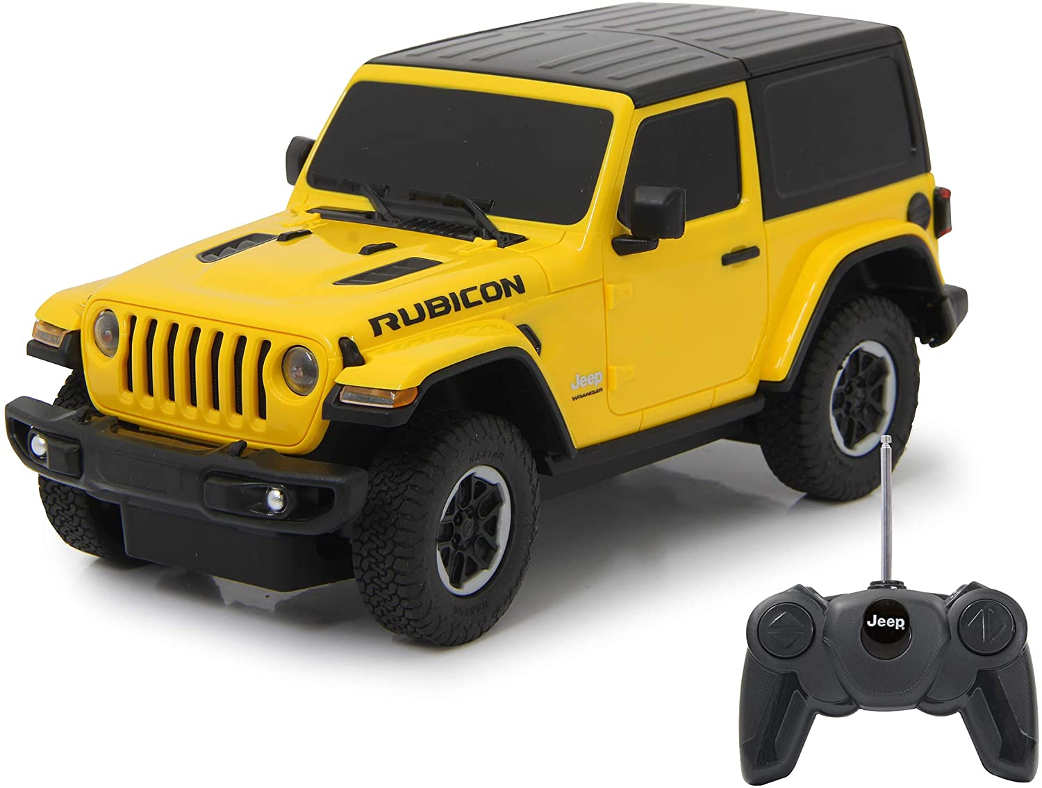 JAMARA Jeep Wrangler JL 1:24 ye - 405194 405194 (4042774452254) Radiovadāmā rotaļlieta