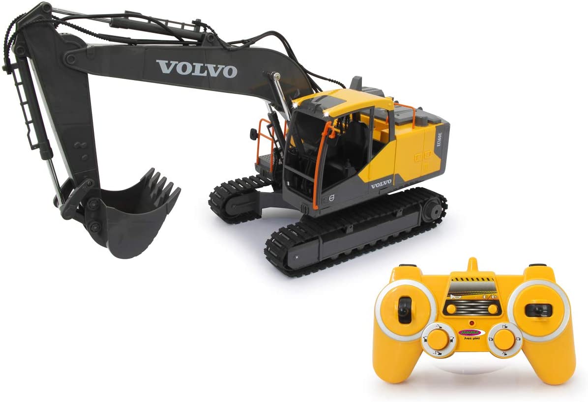 JAMARA excavator Volvo EC160E 2,4GHz - 405055 Radiovadāmā rotaļlieta