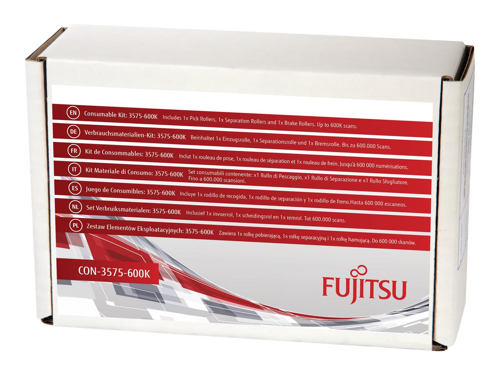 Fujitsu Consumable Kit 3575-600K New Retail 5706998865878 skeneris