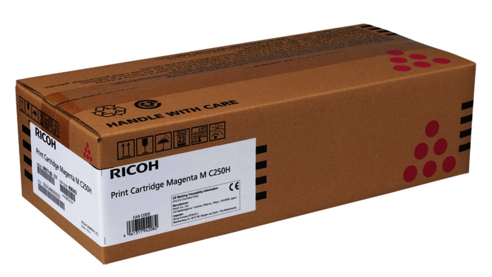 RICOH PRINT CARTRIDGE MAGENTA M C250 UHY