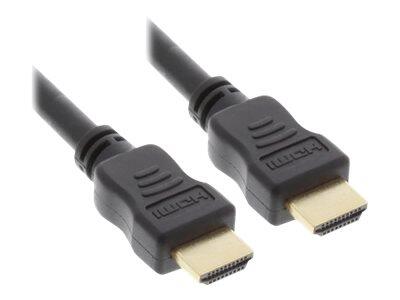 InLine High Speed Premium - HDMI mit Ethernetkabel - HDMI (M) bis HDMI (M) - 10 m - Dreifachisolierung - Schwarz monitors