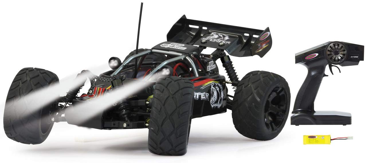 Jamara Desertbuggy Splinter 1:10 EP 4WD LED NiMh 2,4G    14+ Radiovadāmā rotaļlieta