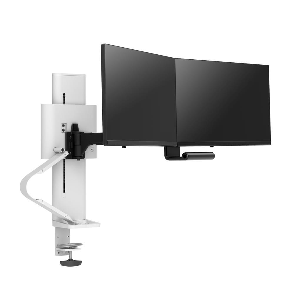 Ergotron TRACE Dual Monitorhalterung mit Constant Force Technologie fur zwei Monitore bis 68,58 cm (27