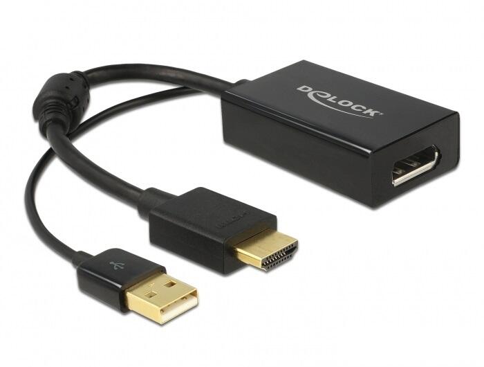 DELOCK Adapter HDMI-A > Displayport 1.2 adapteris