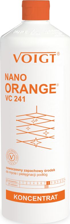 VOIGT  VOIGT Nano Orange VC 241 1l - koncentrat do mycia i pielegnacji podlog VC 241 (5901370024106) Sadzīves ķīmija