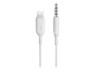 ANKER 3,5 mm Audio Kable mit Lightning Connector weis