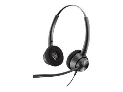 Poly EncorePro 320 Stereo Headset On-Ear (Quick Disconnect,kabelgebunden) Mikrofons