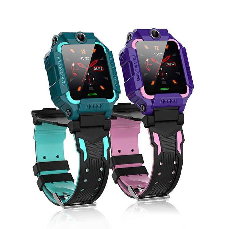 Bemi K2 Ūdens drošs IP67 Sim GPS sekošanas Bērnu Pulkstenis ar balss zvanu čatu un Kameru Violeta Viedais pulkstenis, smartwatch